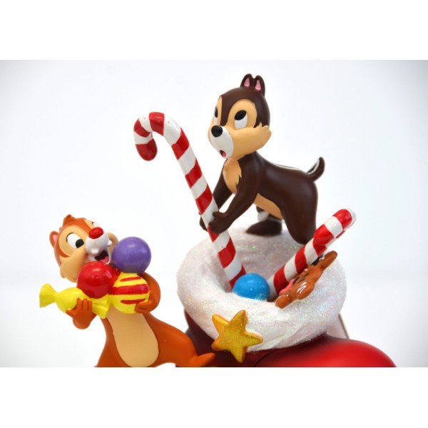 Chip and Dale Christmas Figurine