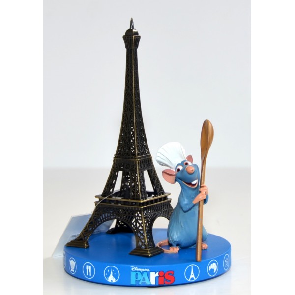 Rare Disney Remy Ratatouille Figure Disneyland Paris Exclusive Eiffel Tower